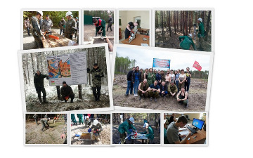 Участие в конкурсах профессионального мастерства «Лучшее лесничество» и участие в акциях «Чистый лес», «Всероссийский день посадки леса» совместно с работодателями